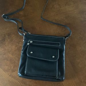 Black Cross-Body Purse